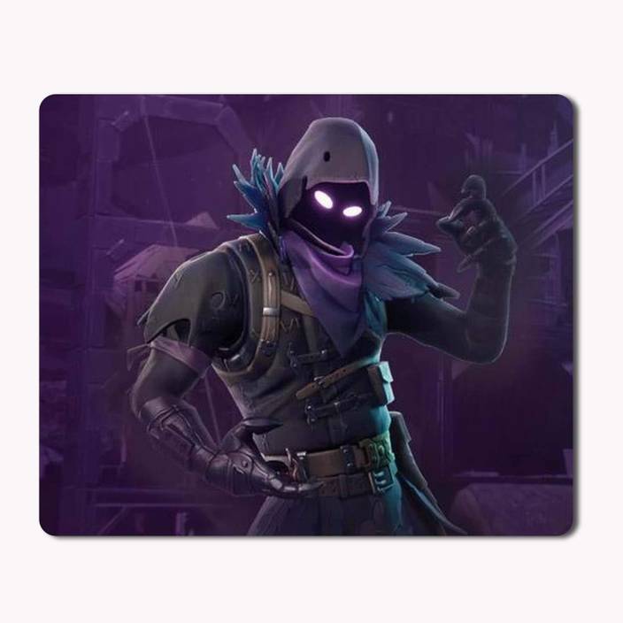 ikraft fortnite raven gaming printed mouse pad motivational mouse pad 180x220x3mm mousepad multicolor - fortnite free mouse