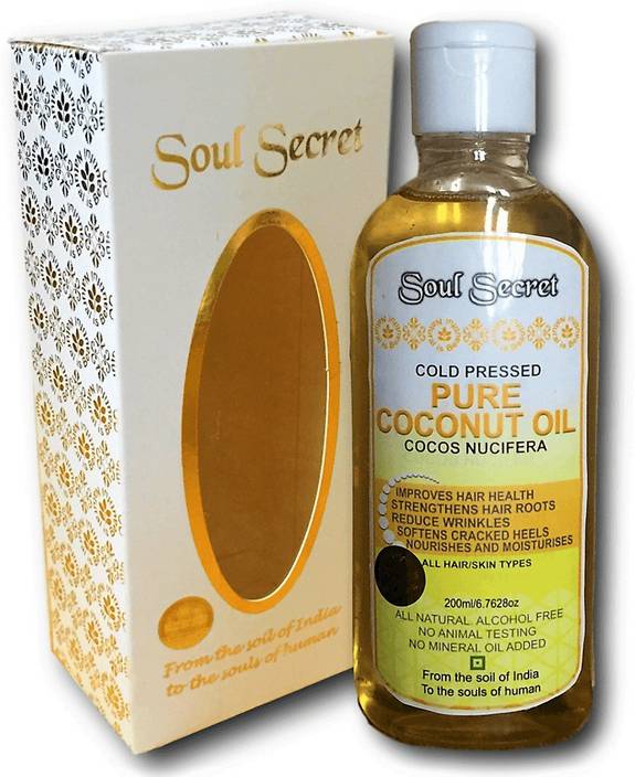 Soul Secret Pure Coconut Oil Cold Pressed Coconut Oil For Hair