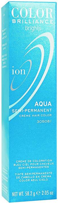 Ion Color Brilliance Brights Semi Permanent Hair Color Aqua Hair