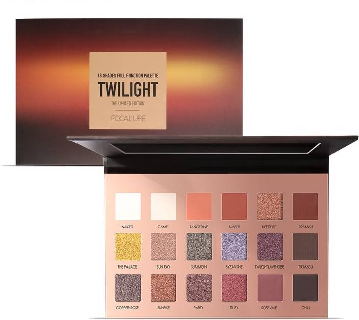 Focallure Twilight Limited Edition 18 Colors Eyeshadow Palette 18 G