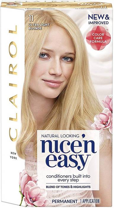 Clairol Nice N Easy Permanent Hair Color 11 Ultra Light Blonde