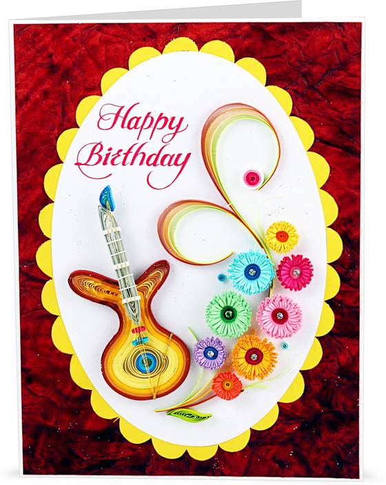 Swapnil Arts Handmade Happy Birthday 3d Greeting Card Price In