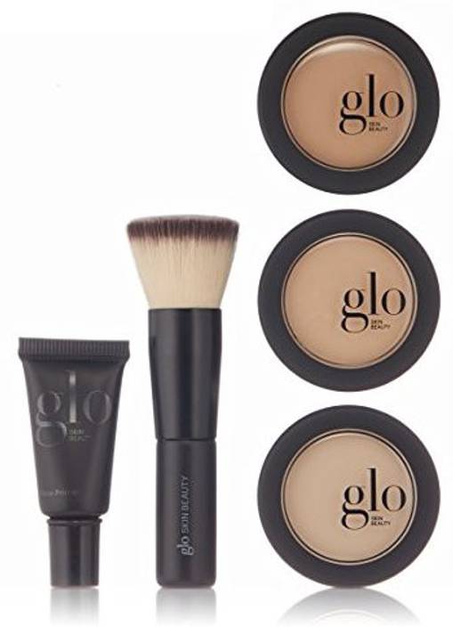 Glo Skin Beauty Meet Your Match Mineral Makeup 3step Foundation Kit