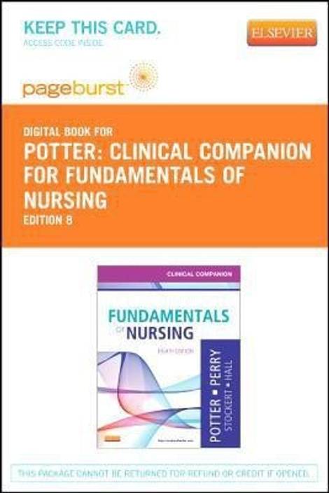 Clinical Companion For Fundamentals Of Nursing Elsevier - 