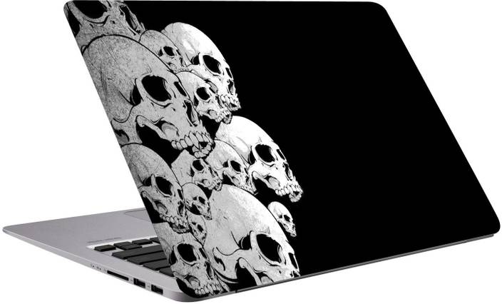 richerbrand skulls laptop sticker