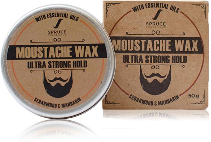 Spruce Shave Club Beard Moustache Wax For Ultra Strong Hold
