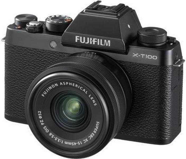 Fujifilm X T100 With Xc15 45mm F3 5 5 6 Ois Pz Lens Mirrorless Camera Kit Price In India Buy Fujifilm X T100 With Xc15 45mm F3 5 5 6 Ois Pz Lens Mirrorless Camera Kit Online At Flipkart Com