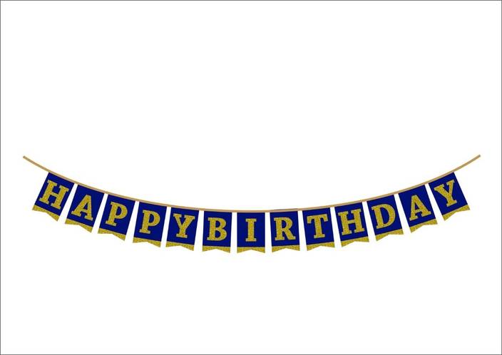 Jaimata Blue Birthday Banner 60 Ml Price In India Buy Jaimata