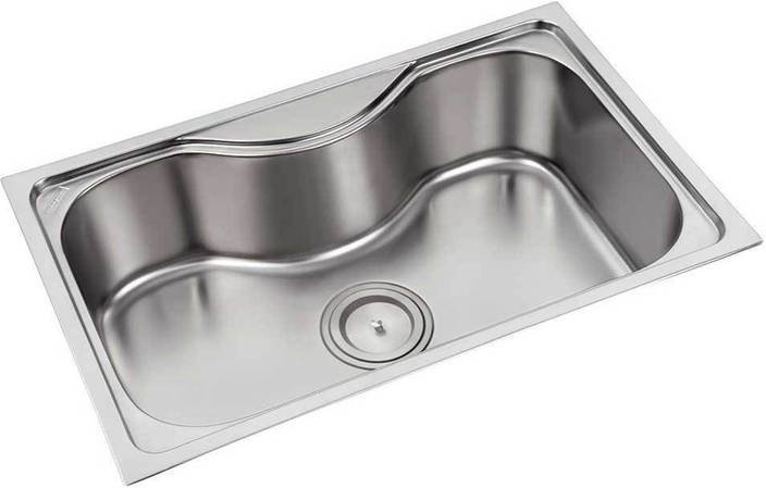 Anupam Stainless Steel Kitchen Sink 755 X 485 225 Mm 30 19