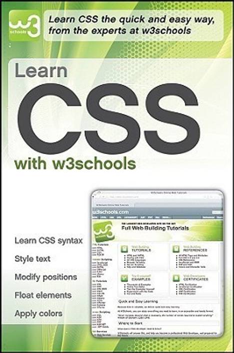Learn Css With W3schools Buy Learn Css With W3schools By