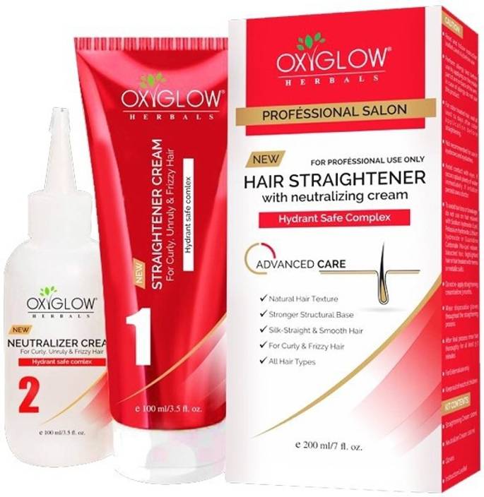 Oxyglow Professional Salon Hair Straightener With Neutralising