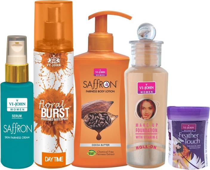 Vi John Women Face Care Kithair Remover Honeysaffron Liquid