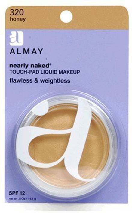 Almay Nearly Naked Touch Pad Liquid Makeup Honey With Spf 12 For