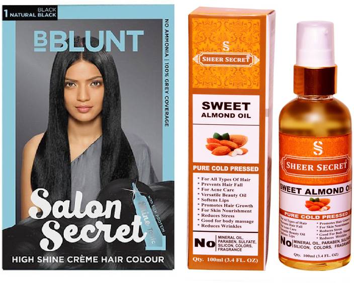 Sheer Secret Sweet Almond Oil 100 Ml Pure Coldpressed And Salon