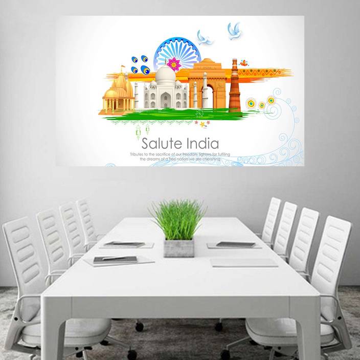 Salute India Wallpaper Poster No Framed Large Painting On Salute India Wallpaper Poster No Framed Large Painting On