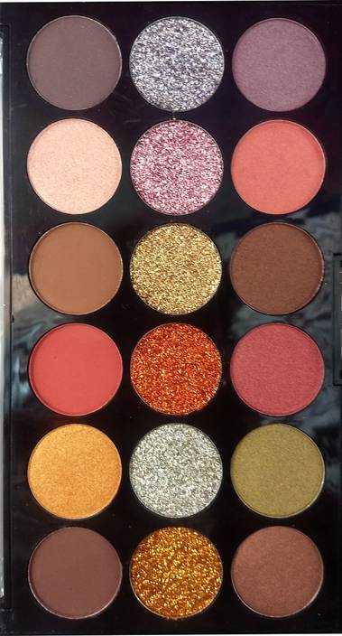 Flikerway Professional 12 Colo Eye Shadow 6 Eye Glitter Eyeshadow