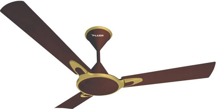 Lazer Choco Brown Color Fancy 1200mm 3 Blade Ceiling Fan