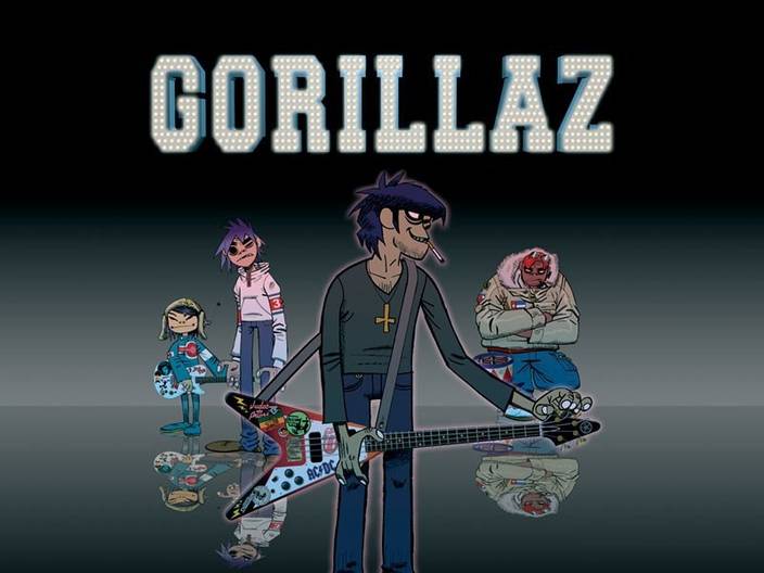 Pwl Gorillaz 13 19 Inches Music Wall Poster Fine Quality