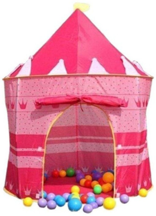 Girls Boys Playhouse Play Tent Pop Up Castle Pricess Prince Indoor Outdoor Toy