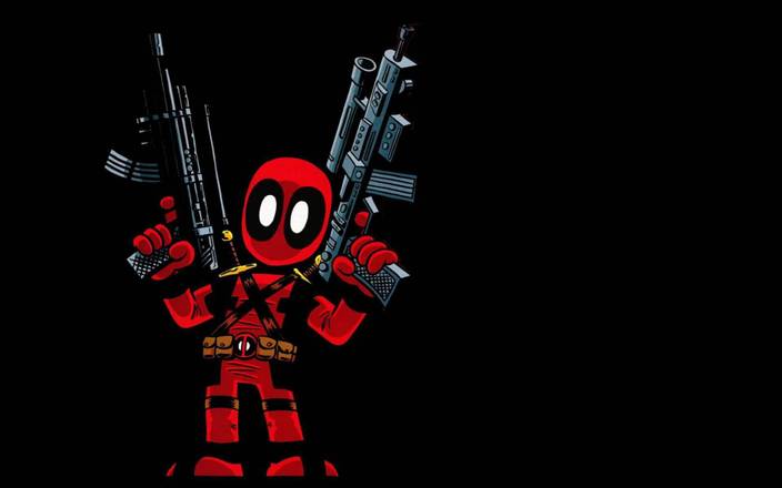 Pwl Wall Poster 13 19 Inches Matte Finish Deadpool Comic