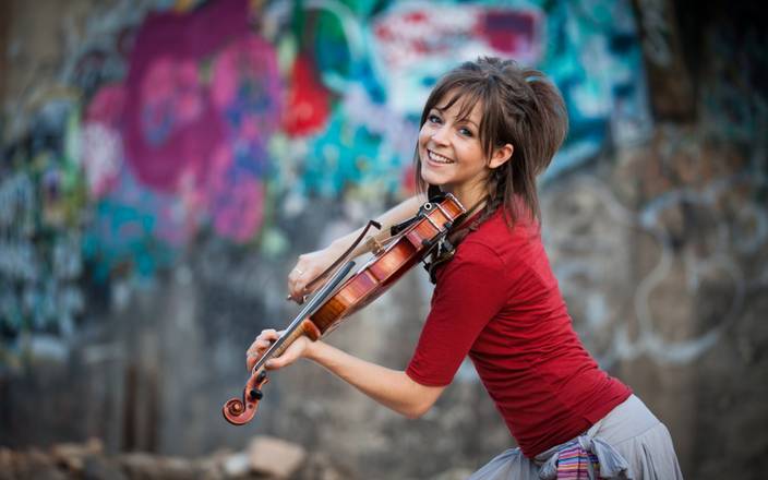 Pwl Lindsey Stirling Wall Poster 13 19 Inches Matte Finish