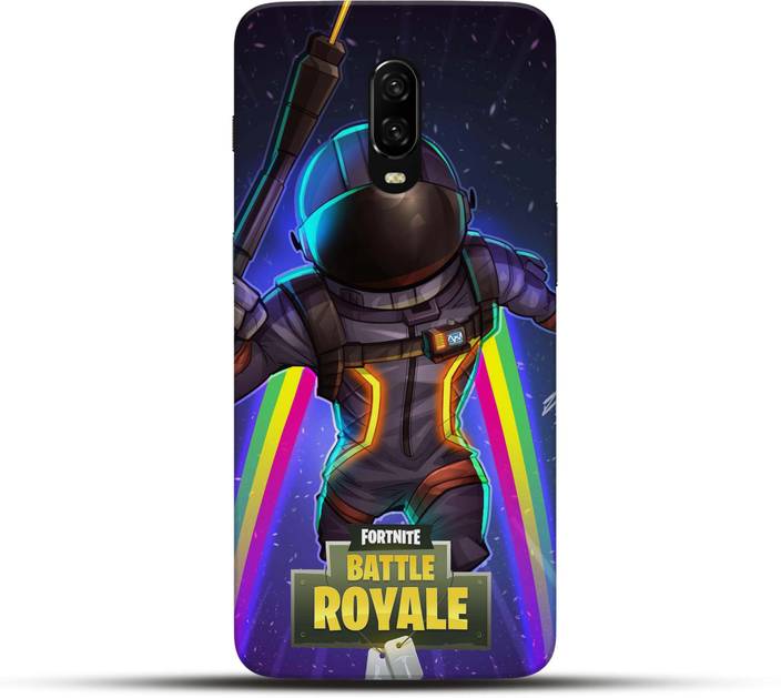 pikkme back cover for fortnite battle royale oneplus 6t one plus 6t 1 6t multicolor hard case - oneplus fortnite
