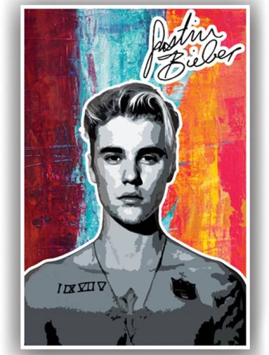 Poster Justin Bieber Music Posters Funky Motivational For