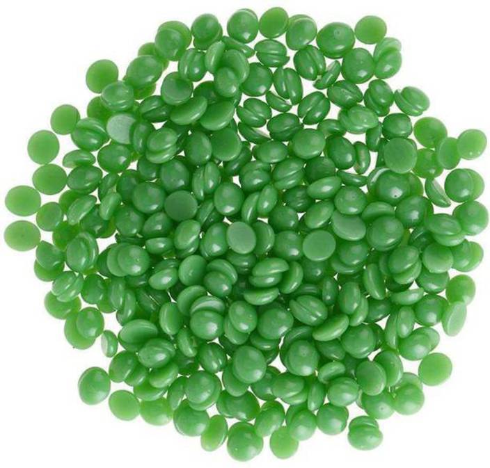 Amtopz Green Alovera Brazilian Hard Wax Beans Painless Hair