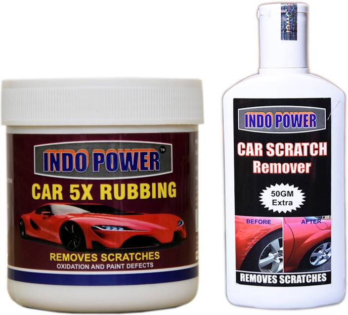 Indopower Cc100 Car 5x Rubbing 250gm Scratch Remover 200gm
