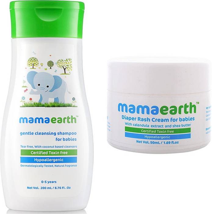 Mamaearth Gentle Cleansing Shampoo For Babies 200 Ml 0 5 Yrs änd