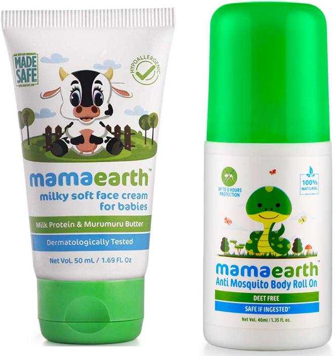 Mamaearth Milky Soft Natural Baby Face Cream For Babies 50ml And