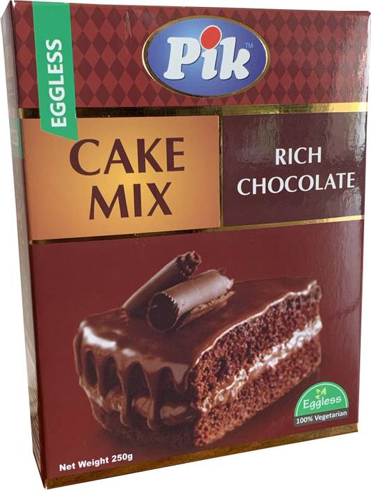 Pik Eggless Cake Mix Rich Chocolate 250 G Price In India Buy Pik