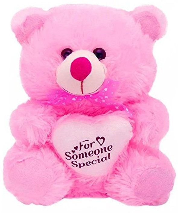 soft pink teddy bear