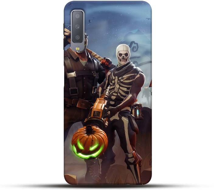 pikkme back cover for fortnite battle royalesamsung galaxy a7 2018 multicolor hard case - galaxy a7 fortnite