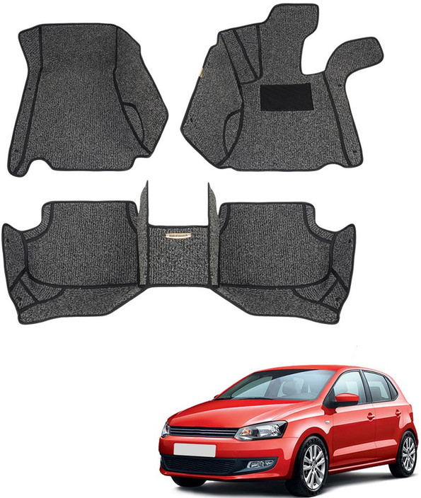 Rubber Floor Mats Set Vw Polo 9n 4 Pcs Exact Fit Vehicle Parts