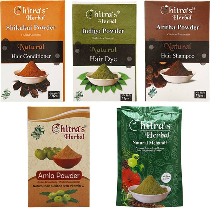Chitra S Herbal Natural Shikakai Powder 100 Gm Aritha Powder