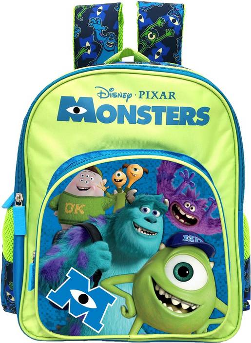 Flipkart Com Monsters University Green School Bag Backpack