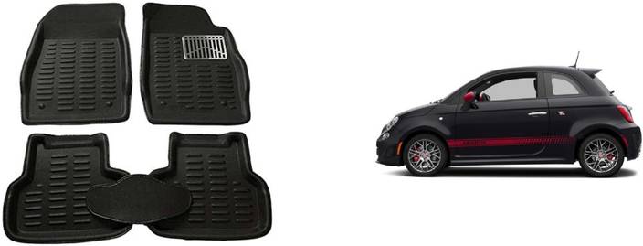 Auto Star Plastic Standard Mat For Fiat 500 Abarth Price In India