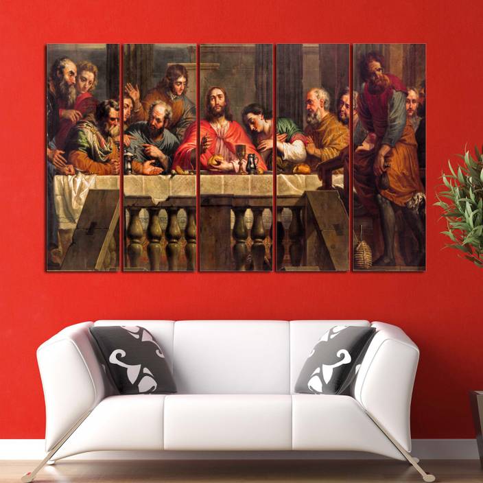 Coloriffy Multiple Frames Beautiful The Last Supper Wall