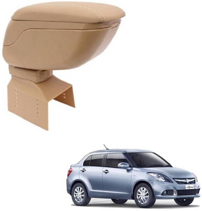 Carsaaz Car Armrest Console Beige For Maruti Suzuki Swift Dzire