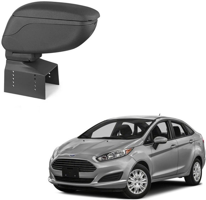 imitation leather // black Centre Console inkl Storage Box pro.tec Car Armrest Perfekt Fit