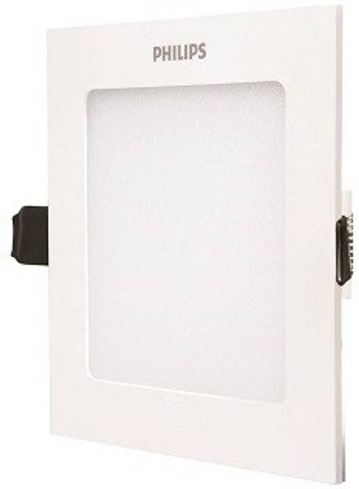 Philips Sky Glow 6w Square Panel 2700k Warm White Recessed