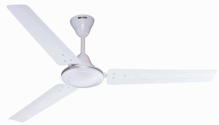 Seion Amaze High Speed 1200 Mm White 3 Blade Ceiling Fan Price In