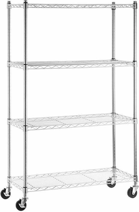 Callas 4 Tier Height Adjustable Shelving Units Storage Rack With