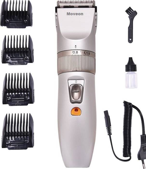 Moveon Mht 27 C Professional Hair Clipper For Men Silver