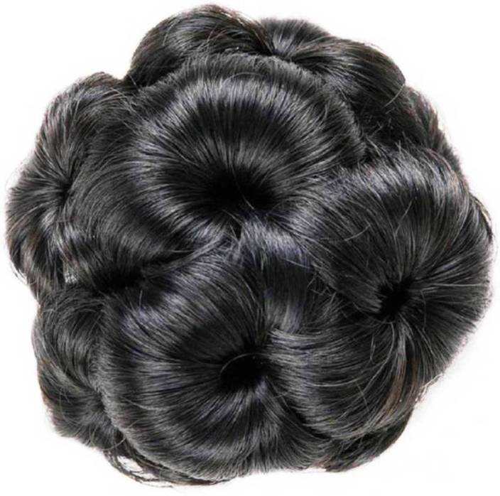 Cribe Natural Black Clip Hair Bun Price In India Buy Cribe