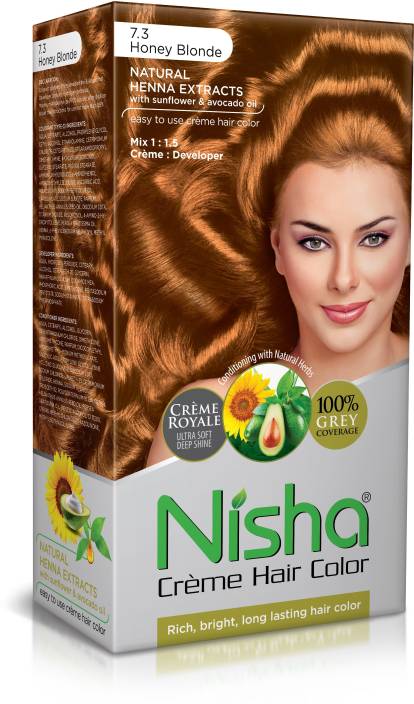 Nisha Cream Permanent Hair Color Superior Quality Permanent