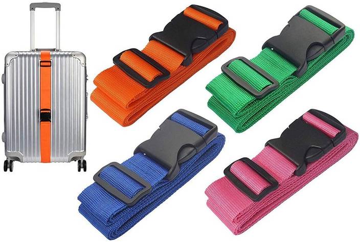 Diy Crafts Color Luggage Straps Suitcase Lock Belt Strap