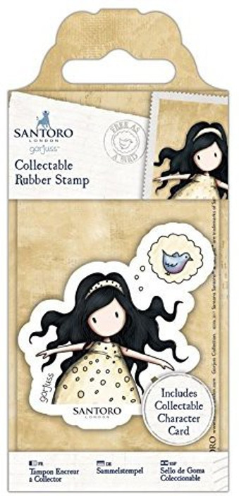 Collectable Rubber Stamp No 12 On Top Of The World Santoro
