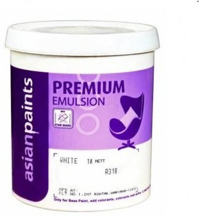 Asianpaints Premium Emulsion In White Colour 20 Ltr White